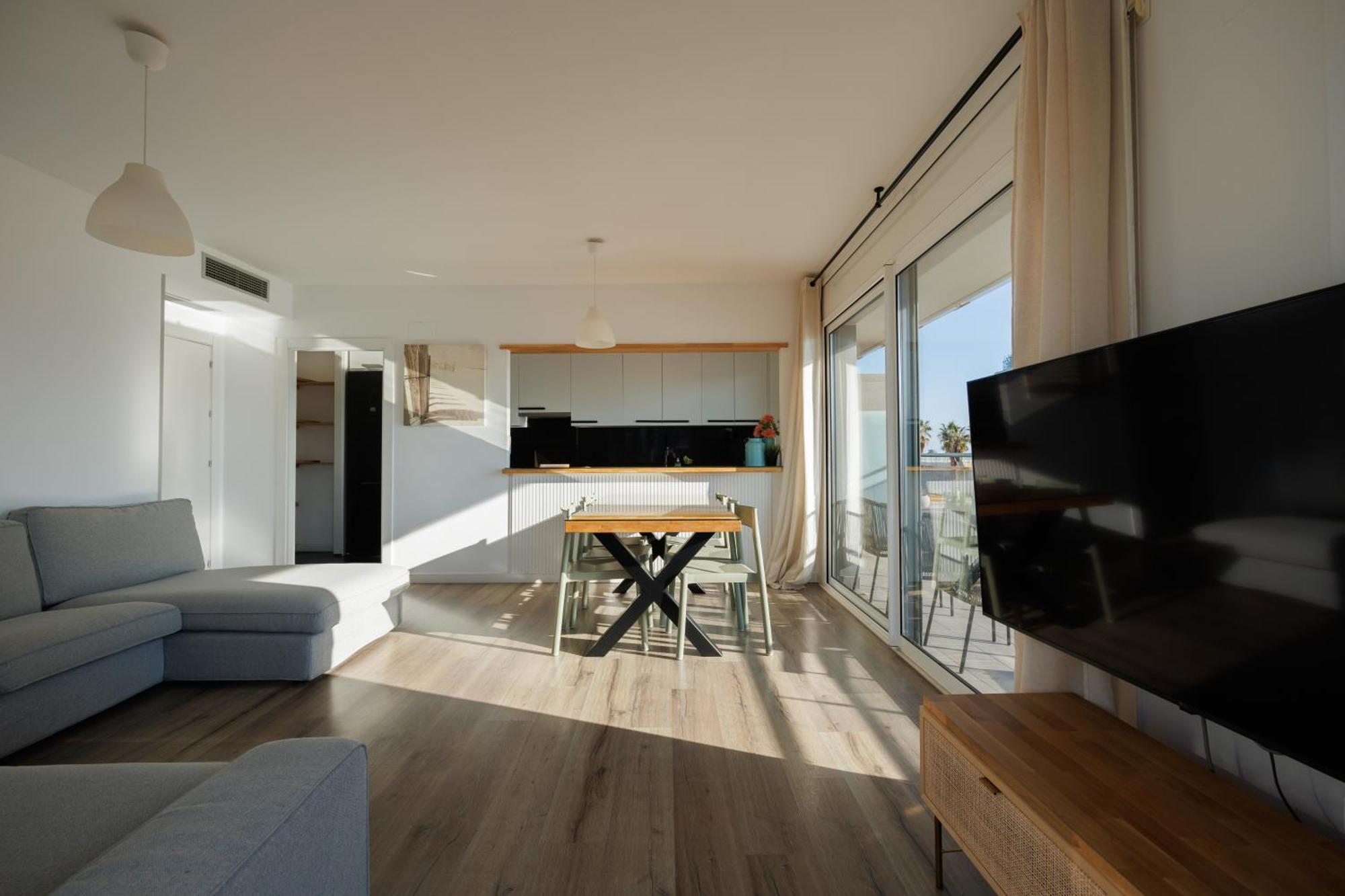 Gran Apartmento Playa Badalona Eksteriør bilde